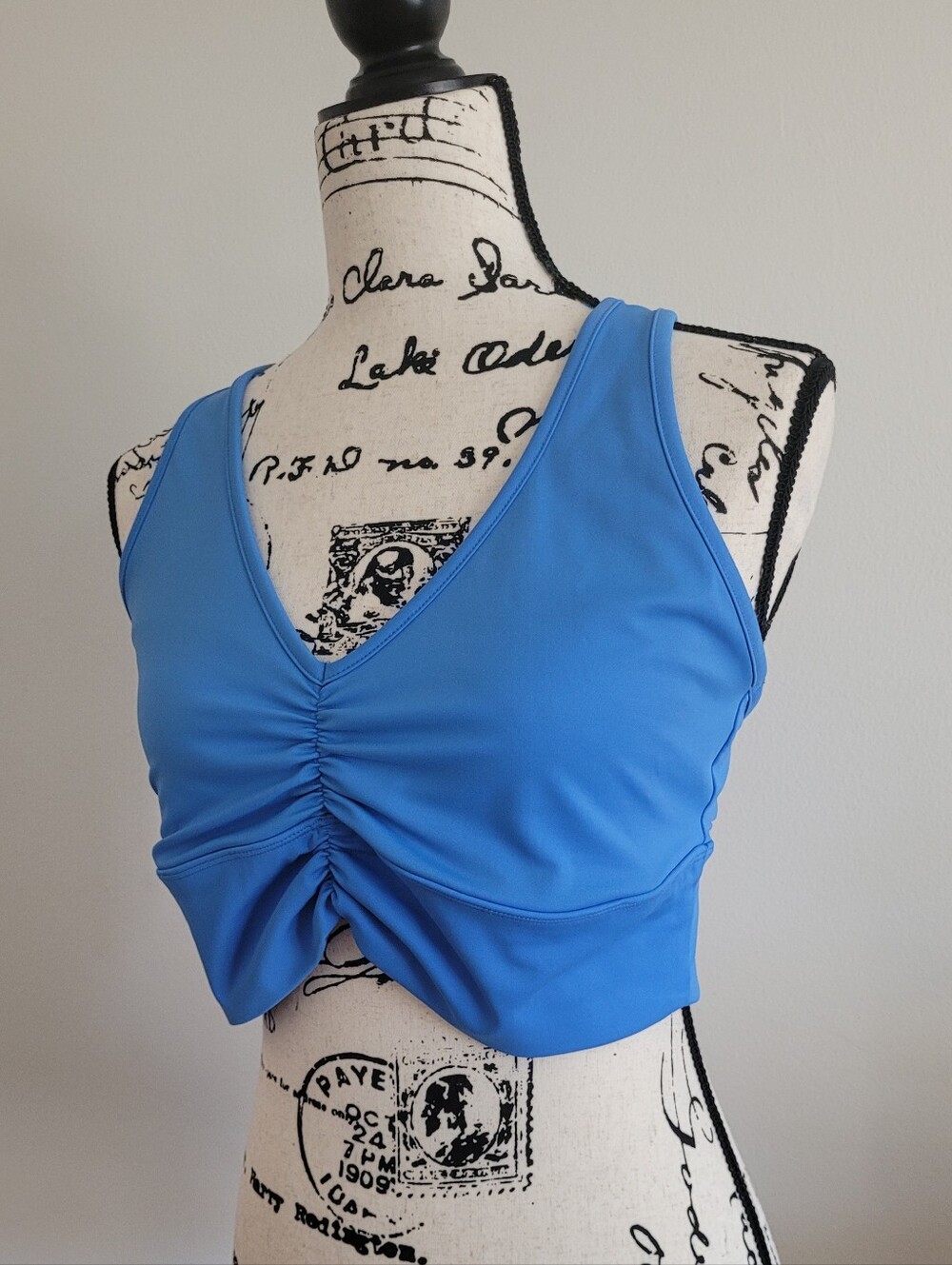 Avia Blue Sports Bra Size XL 16-18